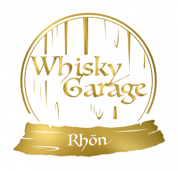 Das Logo der Whisky Garage aus Mellrichstadt in der Mitte Deutschlands - in der Rhön